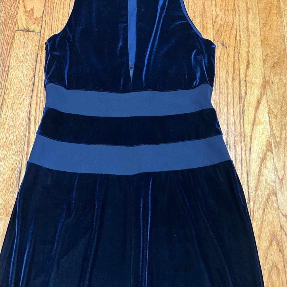 LAUNDRY By Sheli Segal Vintage 90s Velour Vampire Queen Goth Gown Size 10 - Picture 14 of 14